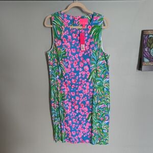 Lilly Pulitzer Pink and Blue Floral Dress